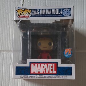 Marvel Iron Man Model 4 Figure in Red and Gold